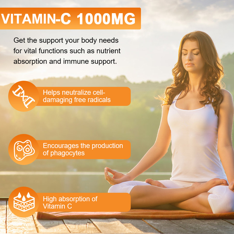 Vitamin C Supplement for Immun - Zinc Supplement 50Mg ulasan dan harga