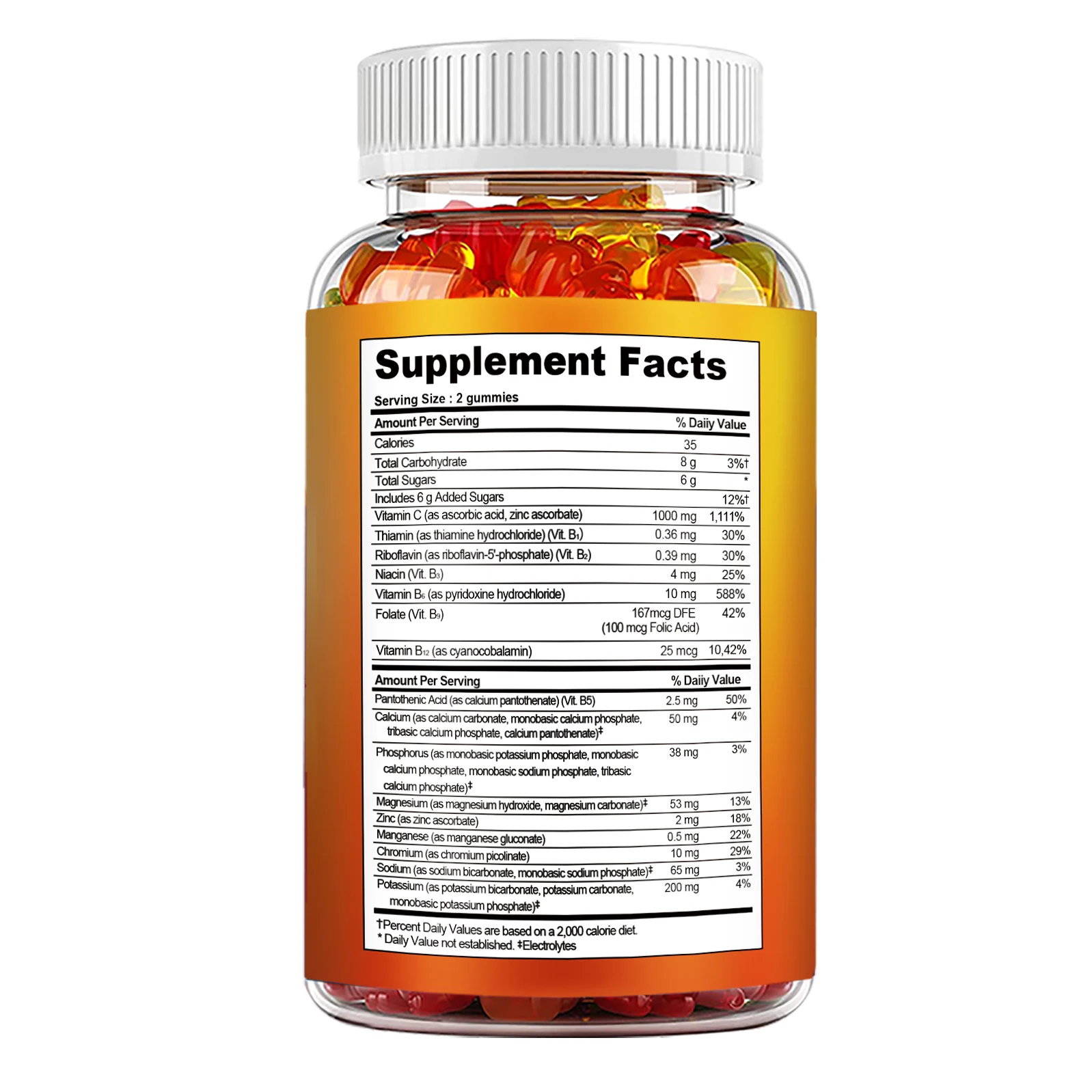 Vitamin C Gummies - Brightenin - Zinc Supplement 50Mg ulasan dan harga