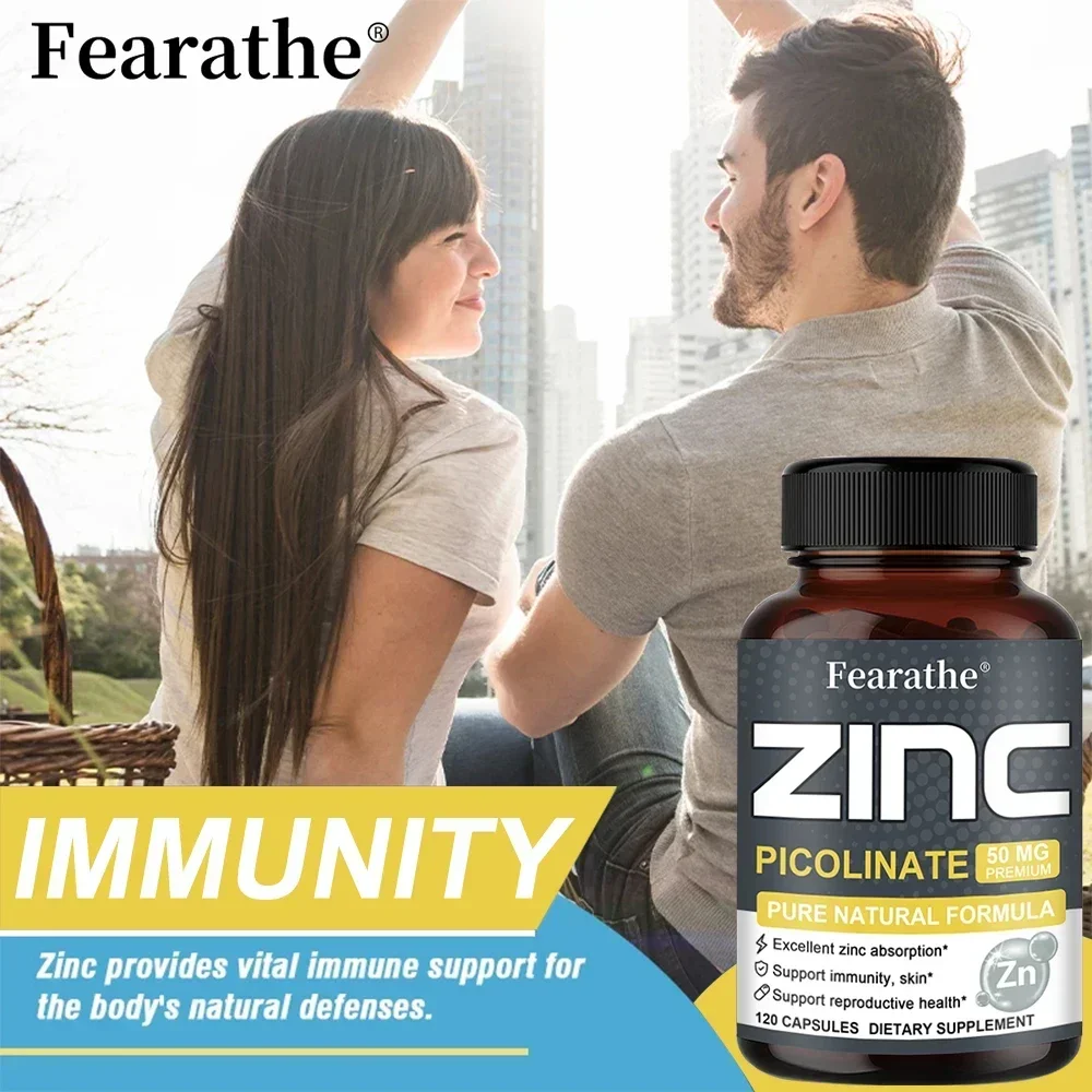 Zinc Capsules 50 Mg - Natural  - Zinc Supplement 50Mg ulasan dan harga