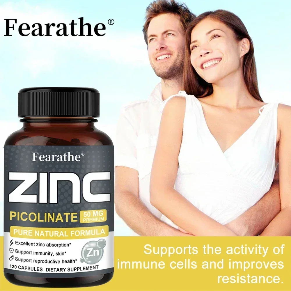 Zinc Capsules 50 Mg - Natural  - Zinc Supplement 50Mg ulasan dan harga