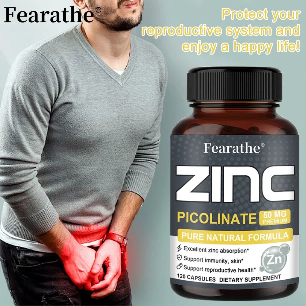 Zinc Capsules 50 Mg - Natural  - Zinc Supplement 50Mg ulasan dan harga