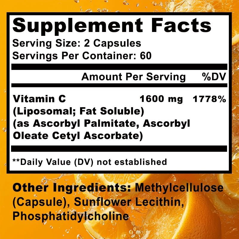 Liposomal Vitamin C 1600mg - P - Zinc Supplement 50Mg ulasan dan harga