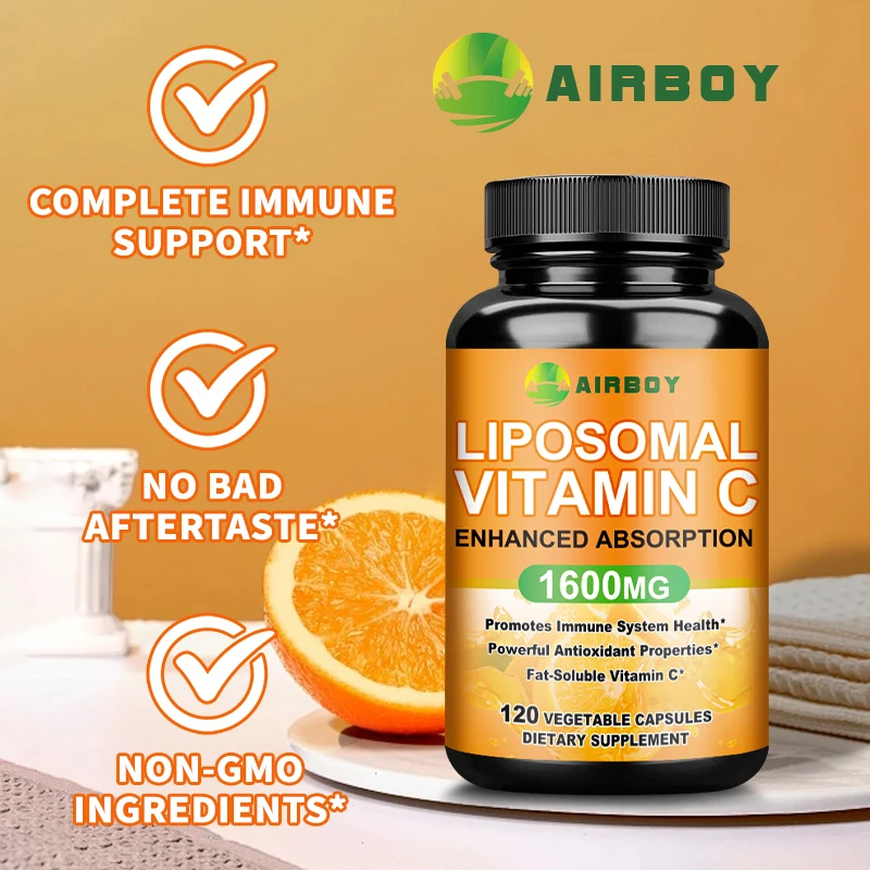 Liposomal Vitamin C 1600mg - P - Zinc Supplement 50Mg ulasan dan harga