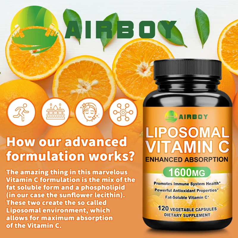 Liposomal Vitamin C 1600mg - P - Zinc Supplement 50Mg ulasan dan harga