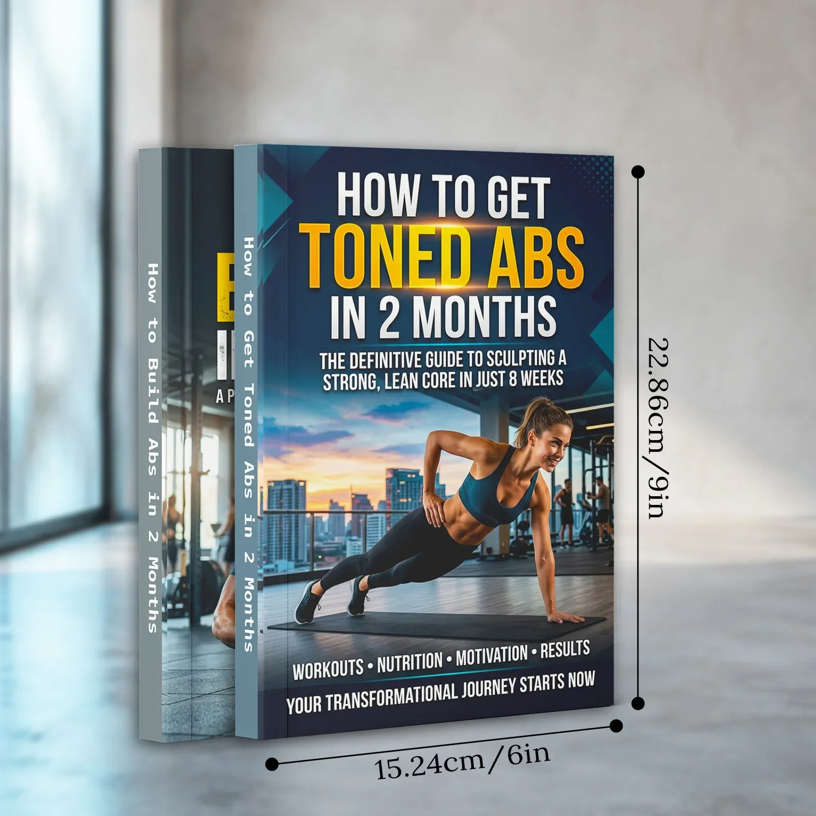2-Book Abs Training Guide Set  - Nutrition Fitness Plan ulasan dan harga