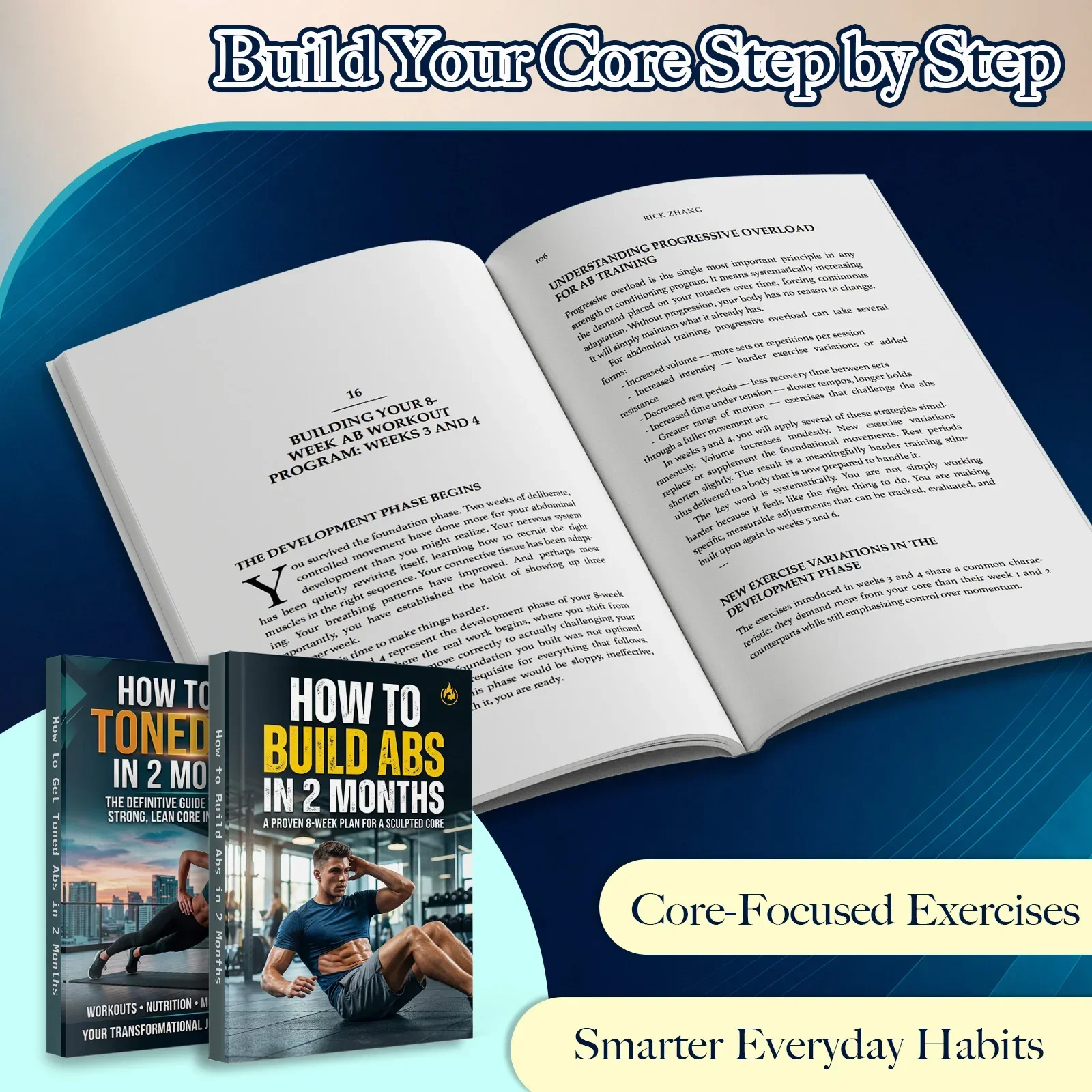 2-Book Abs Training Guide Set  - Nutrition Fitness Plan ulasan dan harga