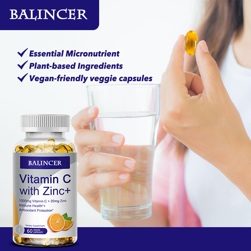 Vitamin C with Zinc, Bioavaila - Zinc Supplement 50Mg ulasan dan harga