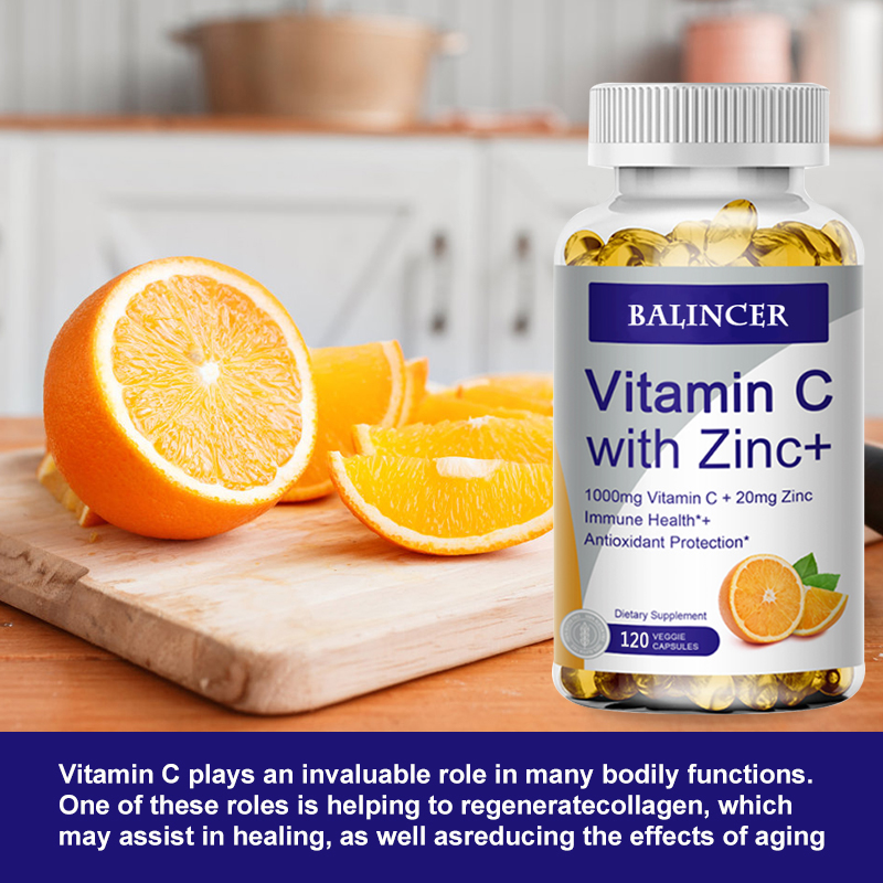 Vitamin C with Zinc, Bioavaila - Zinc Supplement 50Mg ulasan dan harga