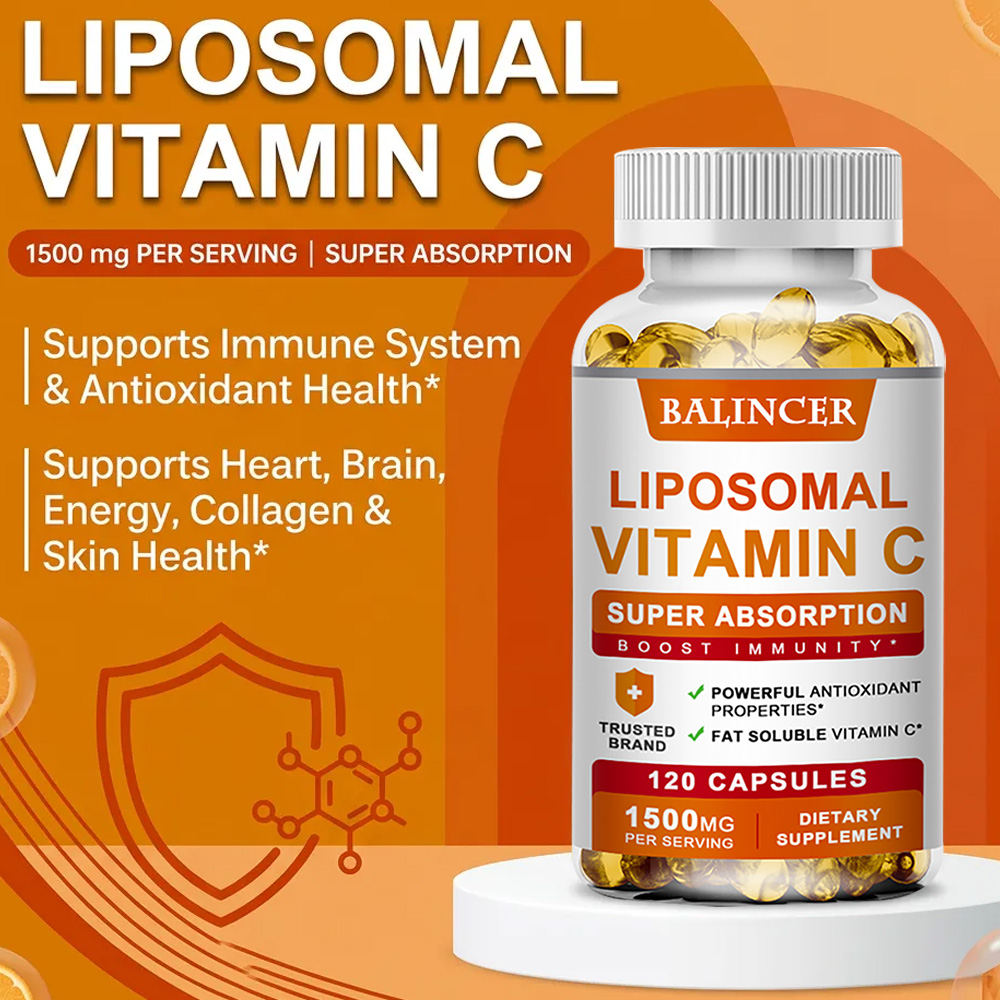 Liposomal Vitamin C 1500mg, Hi - Zinc Supplement 50Mg ulasan dan harga