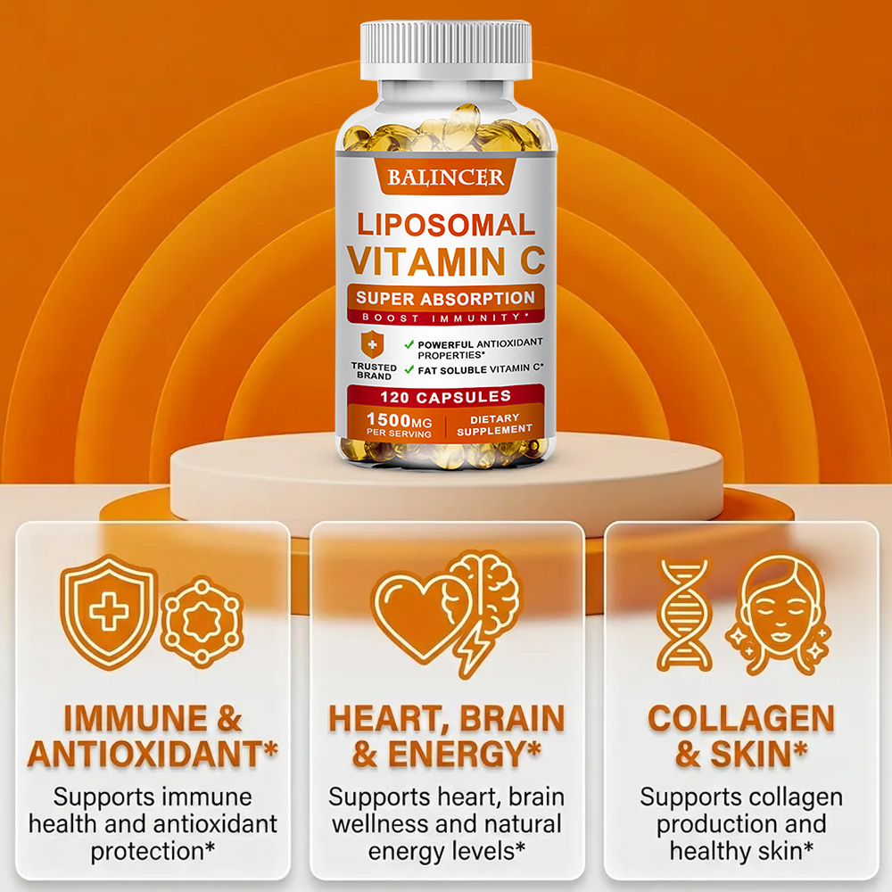 Liposomal Vitamin C 1500mg, Hi - Zinc Supplement 50Mg ulasan dan harga