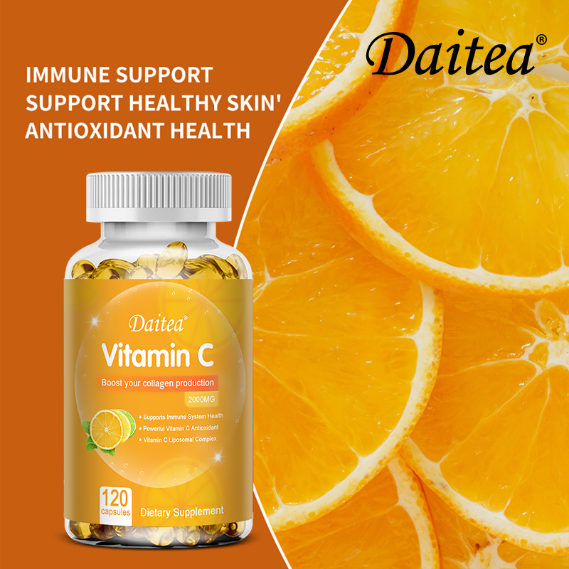 Vitamin C Capsules - 2000mg, P - Zinc Supplement 50Mg ulasan dan harga