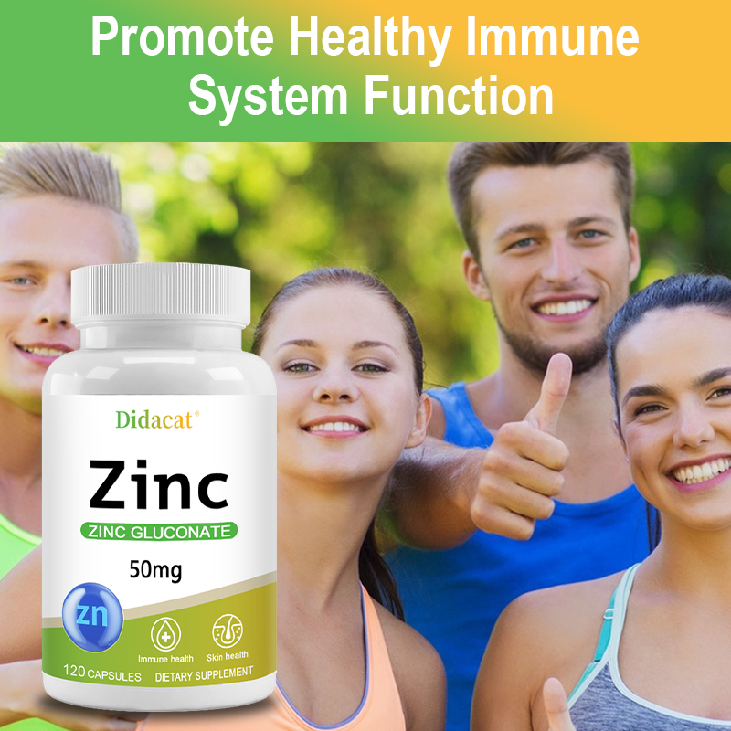 Zinc Gluconate Capsules 50MG,  - Zinc Supplement 50Mg ulasan dan harga