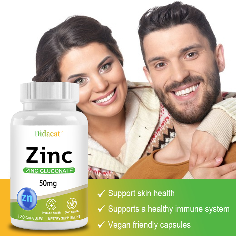 Zinc Gluconate Capsules 50MG,  - Zinc Supplement 50Mg ulasan dan harga