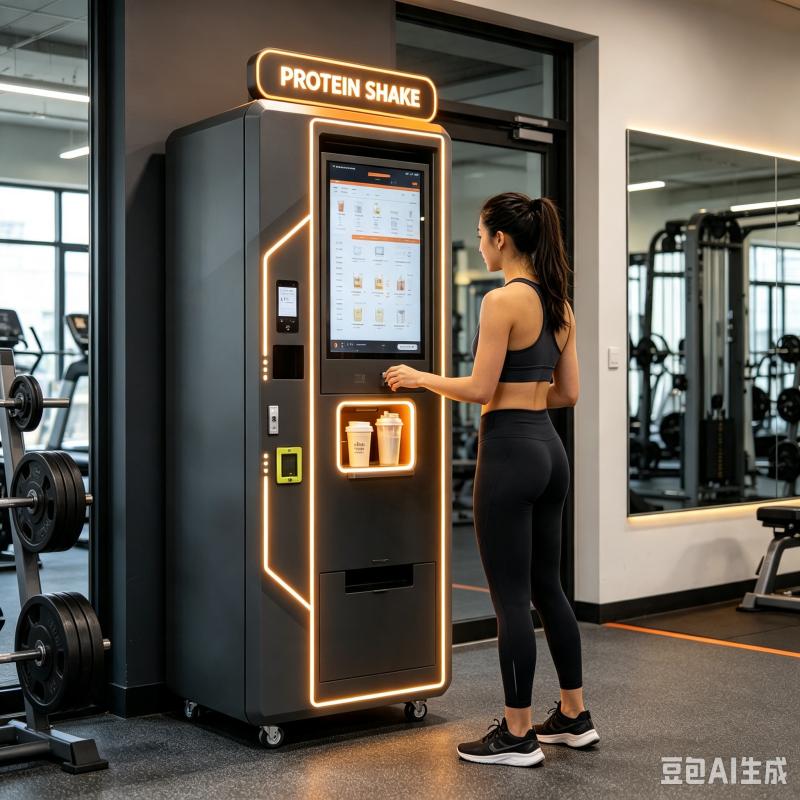 Automatic Protein Shake Vendin - Fitness Nutrition Protein ulasan dan harga