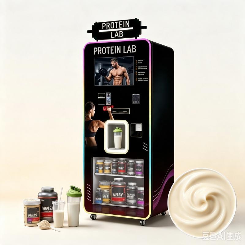 Automatic Protein Shake Vendin - Fitness Nutrition Protein ulasan dan harga