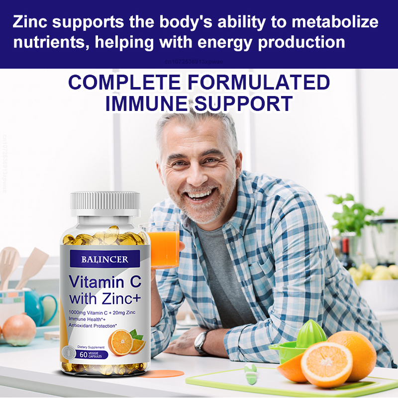 Vitamin C and Zinc - Bioflavon - Zinc Supplement 50Mg ulasan dan harga