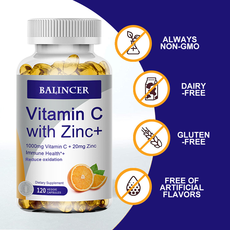 Vitamin C and Zinc - Bioflavon - Zinc Supplement 50Mg ulasan dan harga