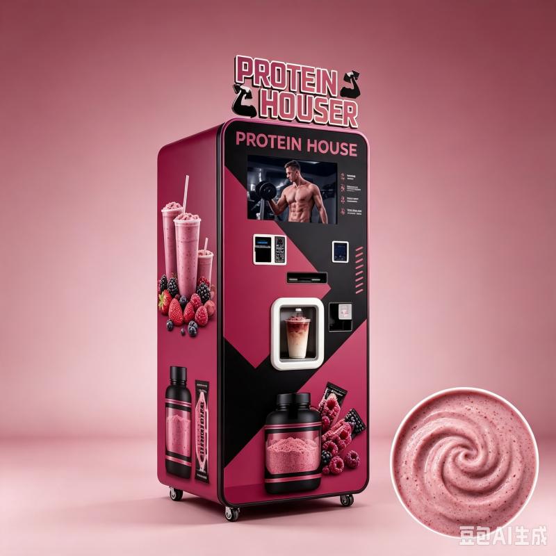 Protein Shake Vending Machine  - Fitness Nutrition Protein ulasan dan harga