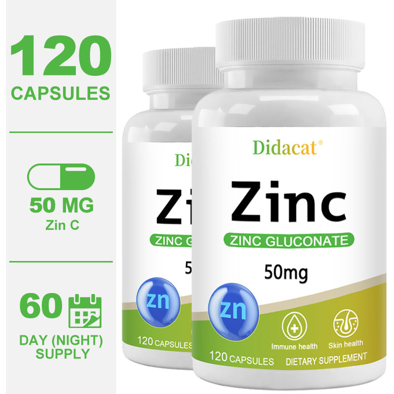 Zinc 50 Mg - with Zinc Glucona - Zinc Supplement 50Mg ulasan dan harga