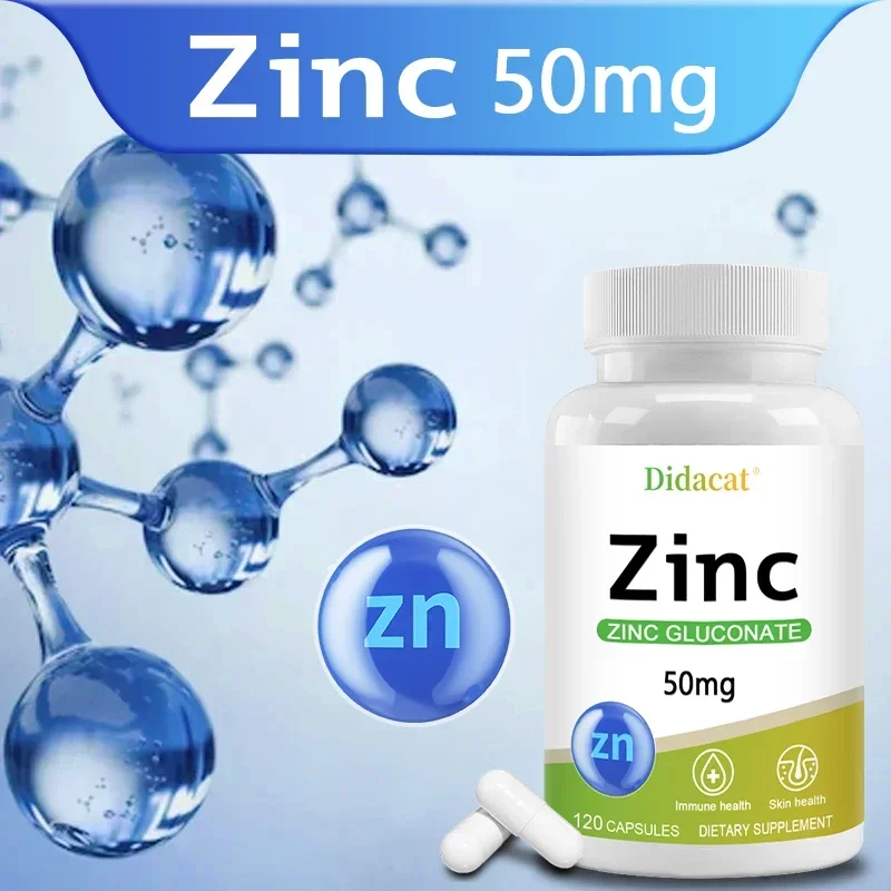 Zinc 50 Mg - with Zinc Glucona - Zinc Supplement 50Mg ulasan dan harga